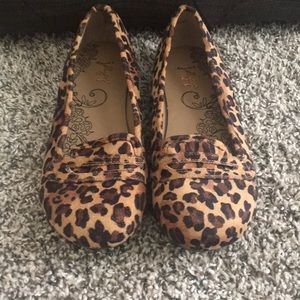 Shoes - Animal print loafers. Shoes - Animal print loafers.
